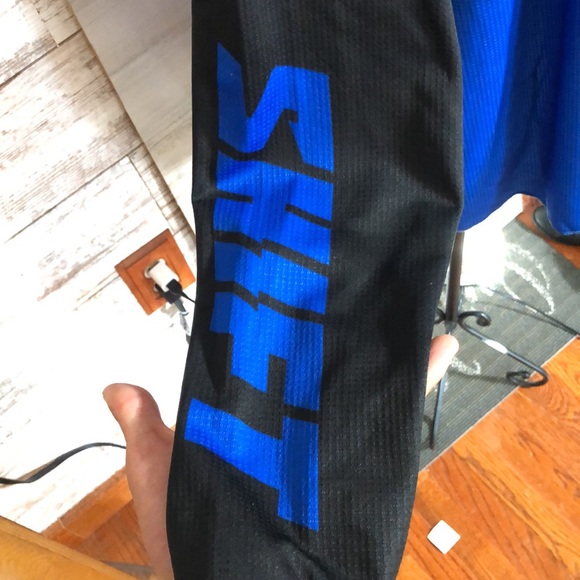 Shift Assault Mx motocross jersey white,blue and black mens large dirt bike top - Picture 7 of 10